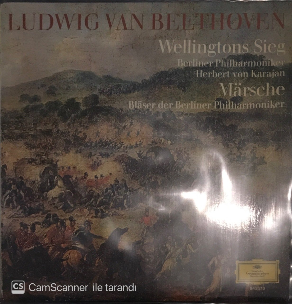 Ludwig Van Beethoven Wellingtons Sieg LP