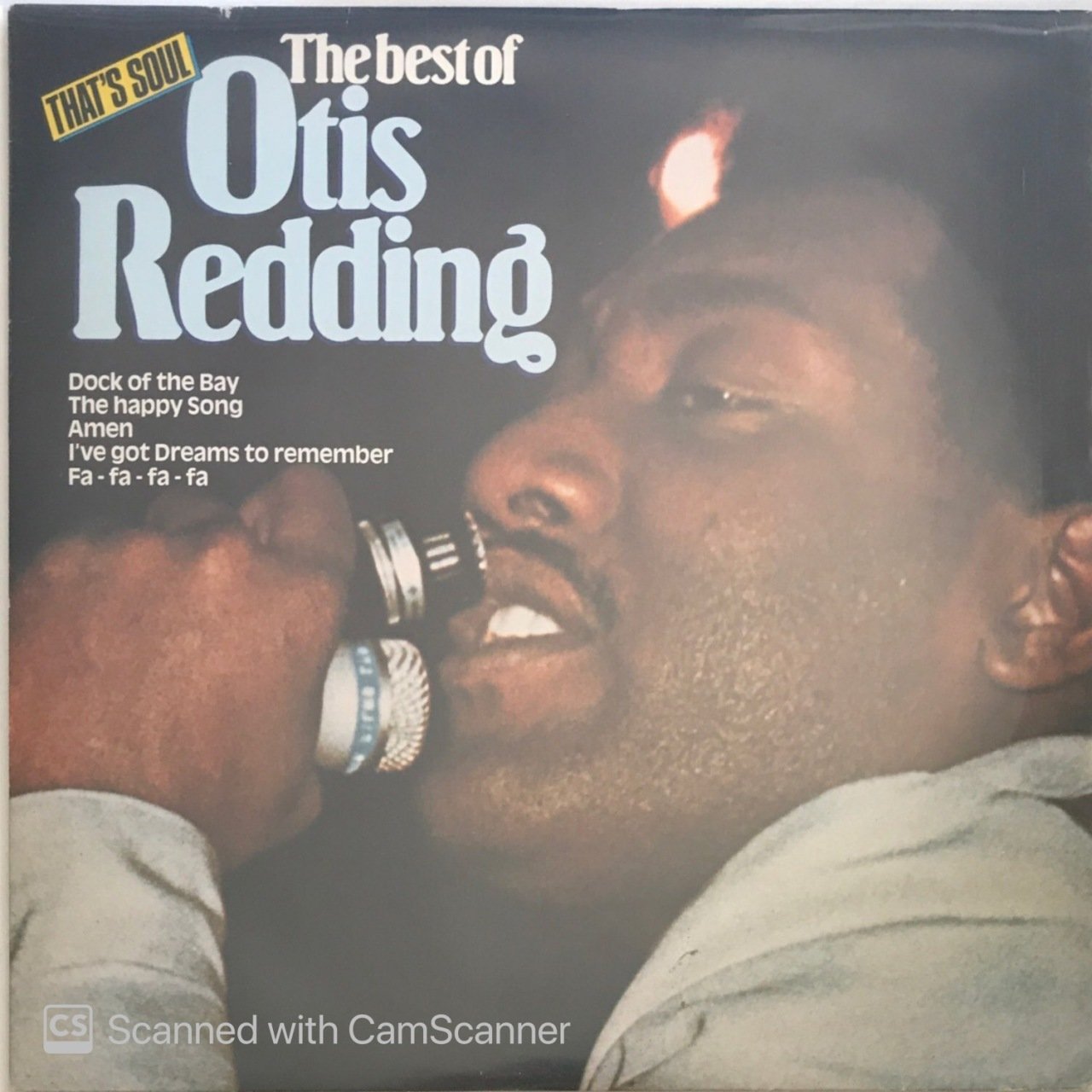 The Best Of Otis Redding That's Soul LP