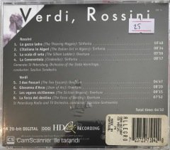 Verdi Rossini Famous Overtures CD