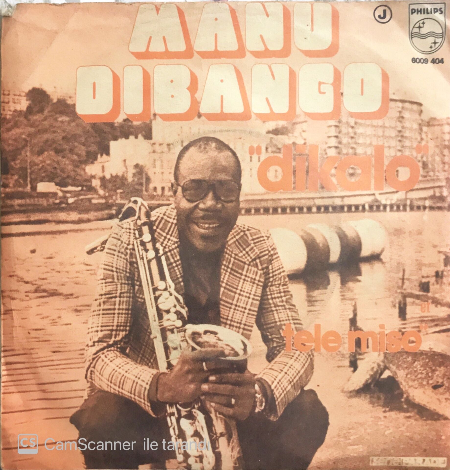 Manu Dibango - Dikalo/Tele Miso - 45'lik