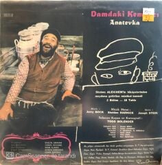 Devlet Tiyatrosu Sanatçılar ve Cüneyt Gökçer Damdaki Kemancı Anatevka LP