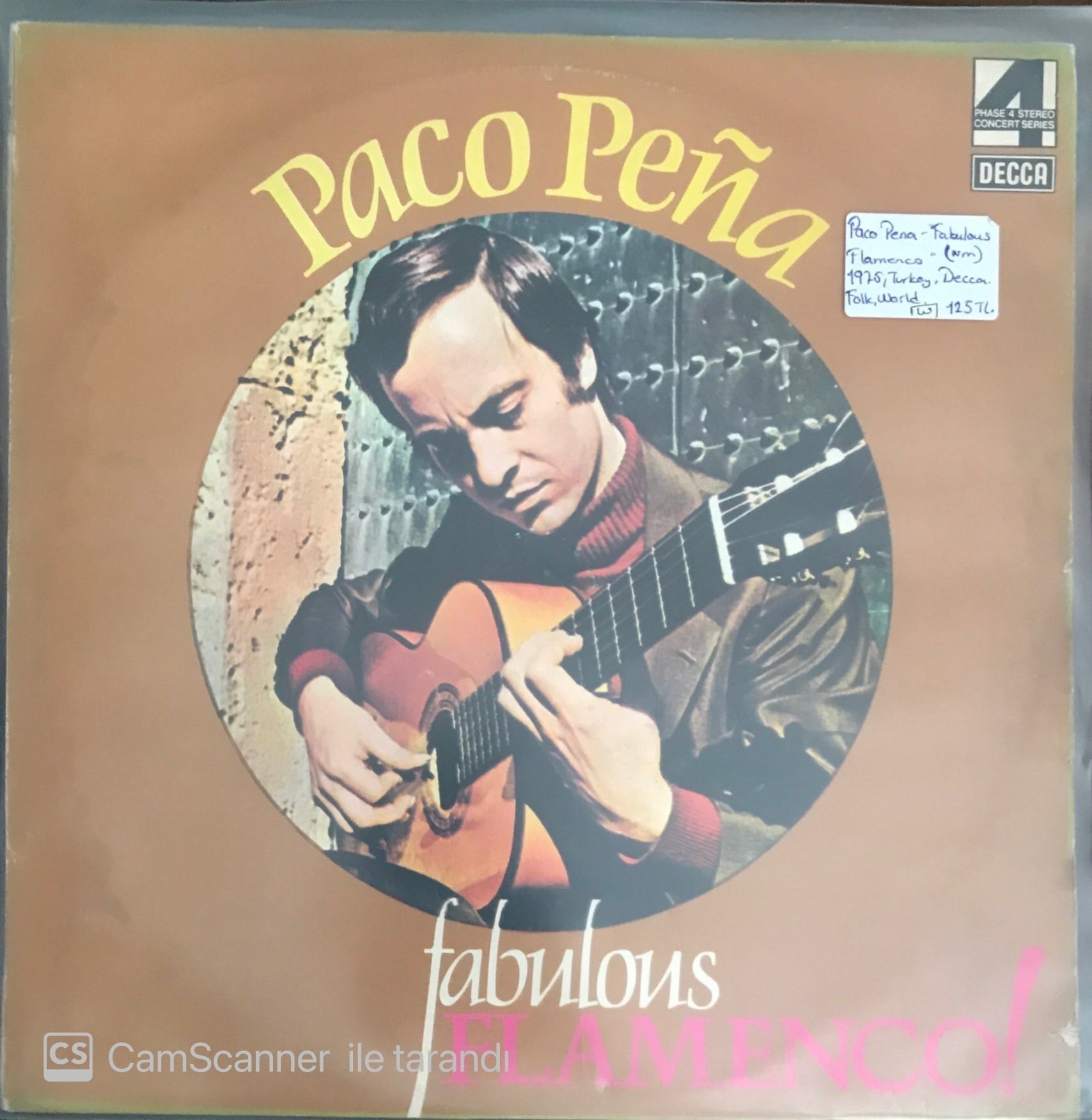 Paco Pena Fabulous Flamenco LP