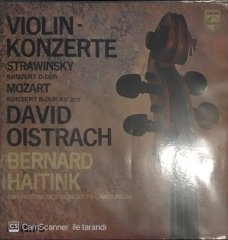 Violin Konzerte Strawinsky David Oistrach Bernard Haitink LP