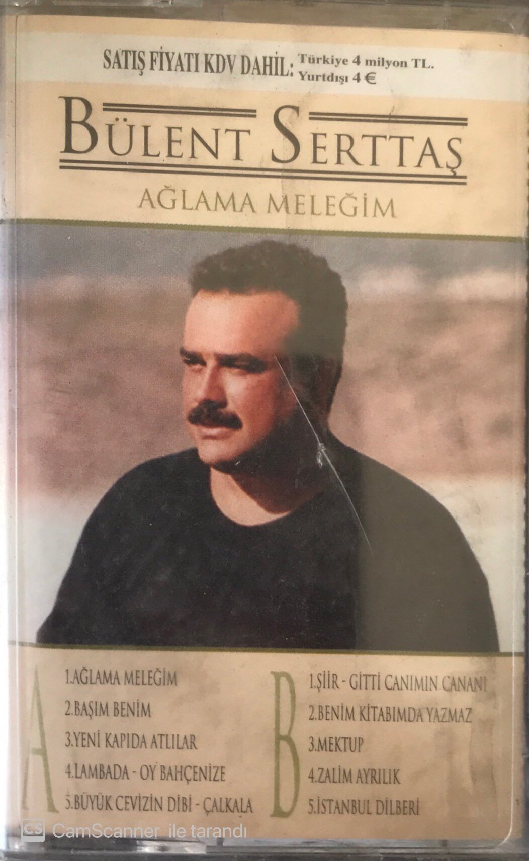 Bülent Serttaş Ağlama Meleğim KASET