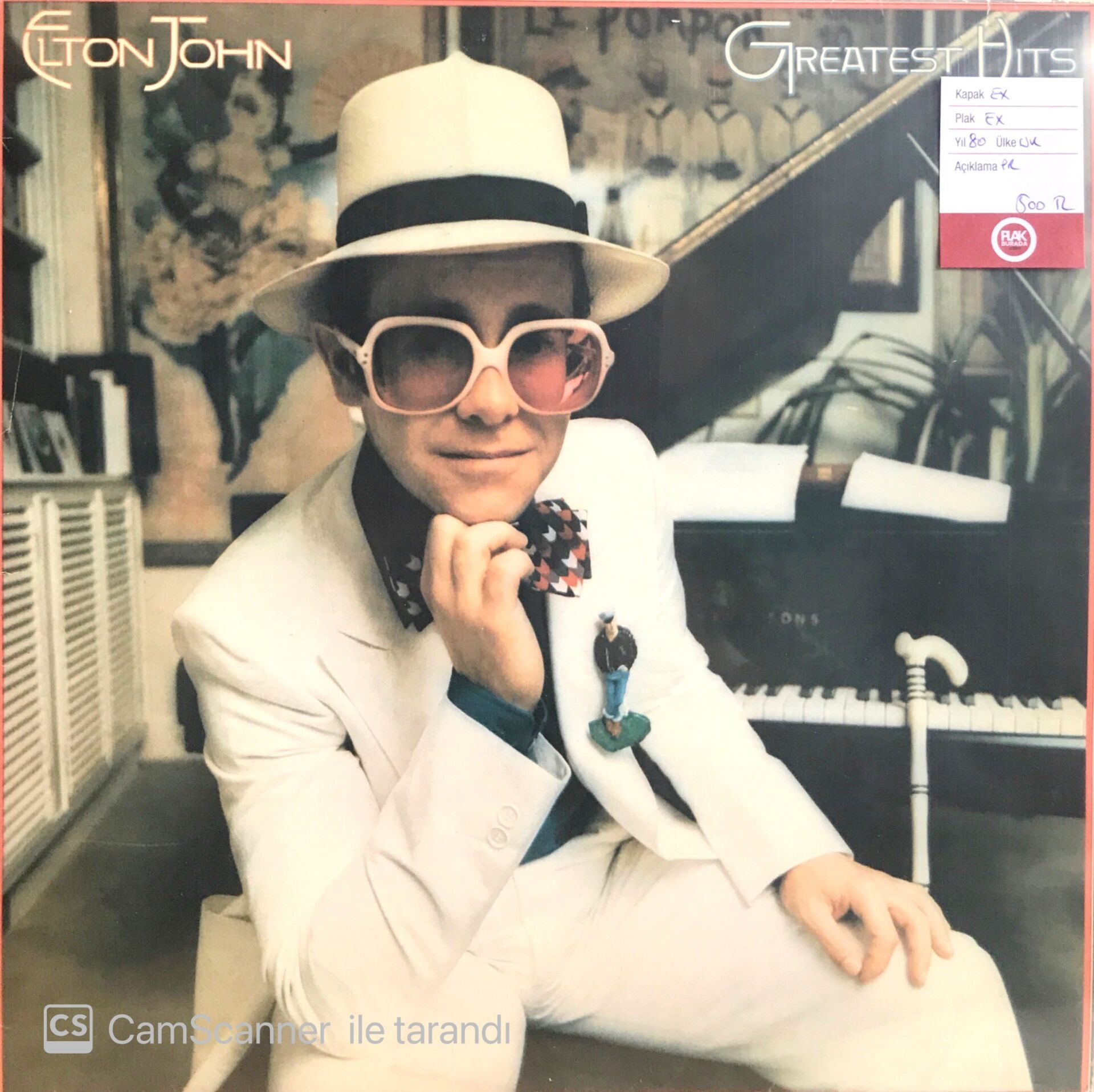 Elton John Greatest Hits LP