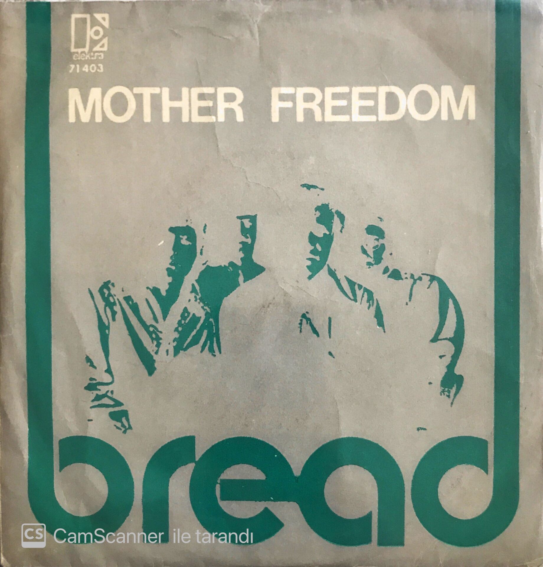 Bread - Mother Freedom/Live In Your Love - 45'lik
