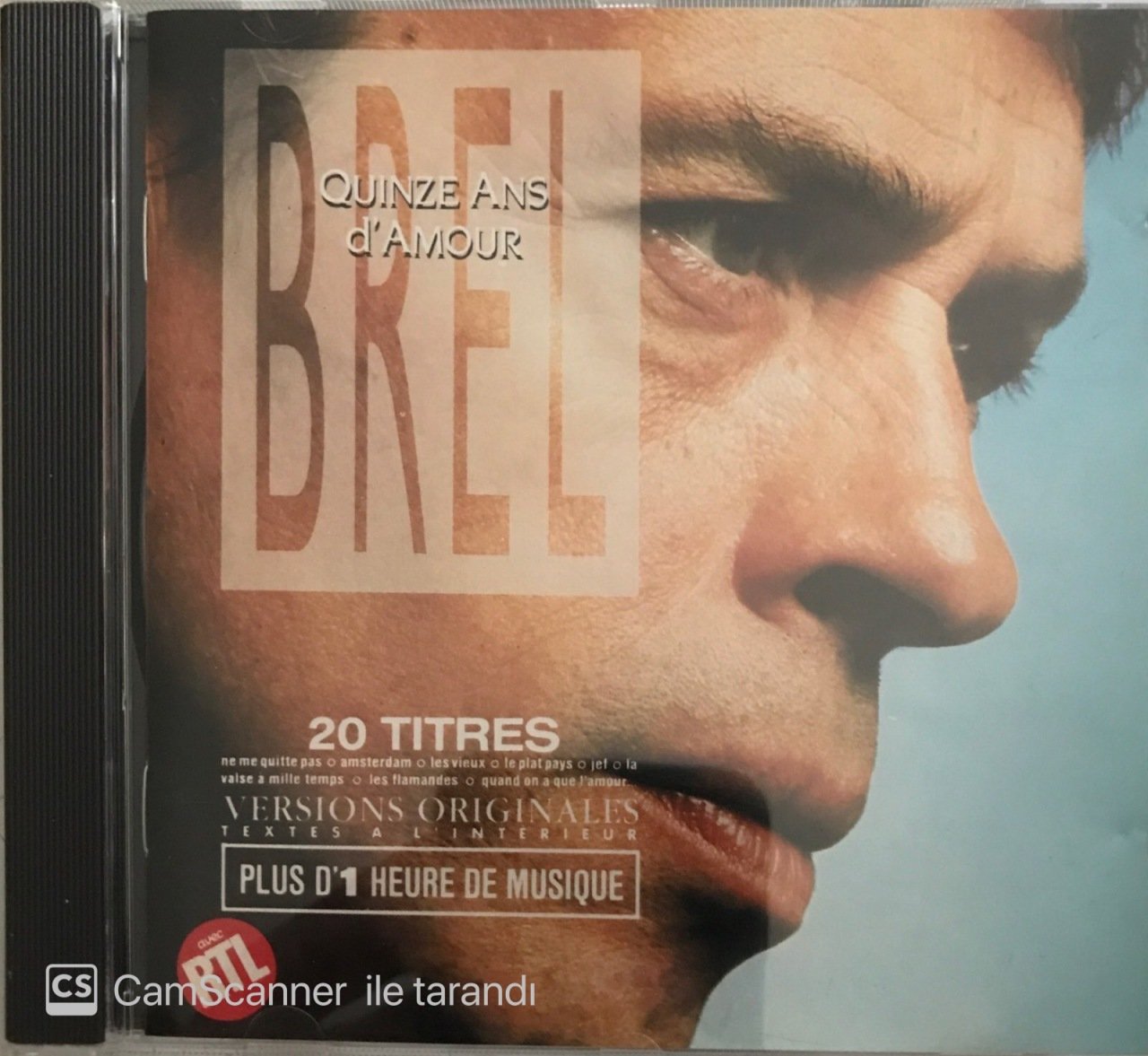 Brel Quinze Ans D'amour CD