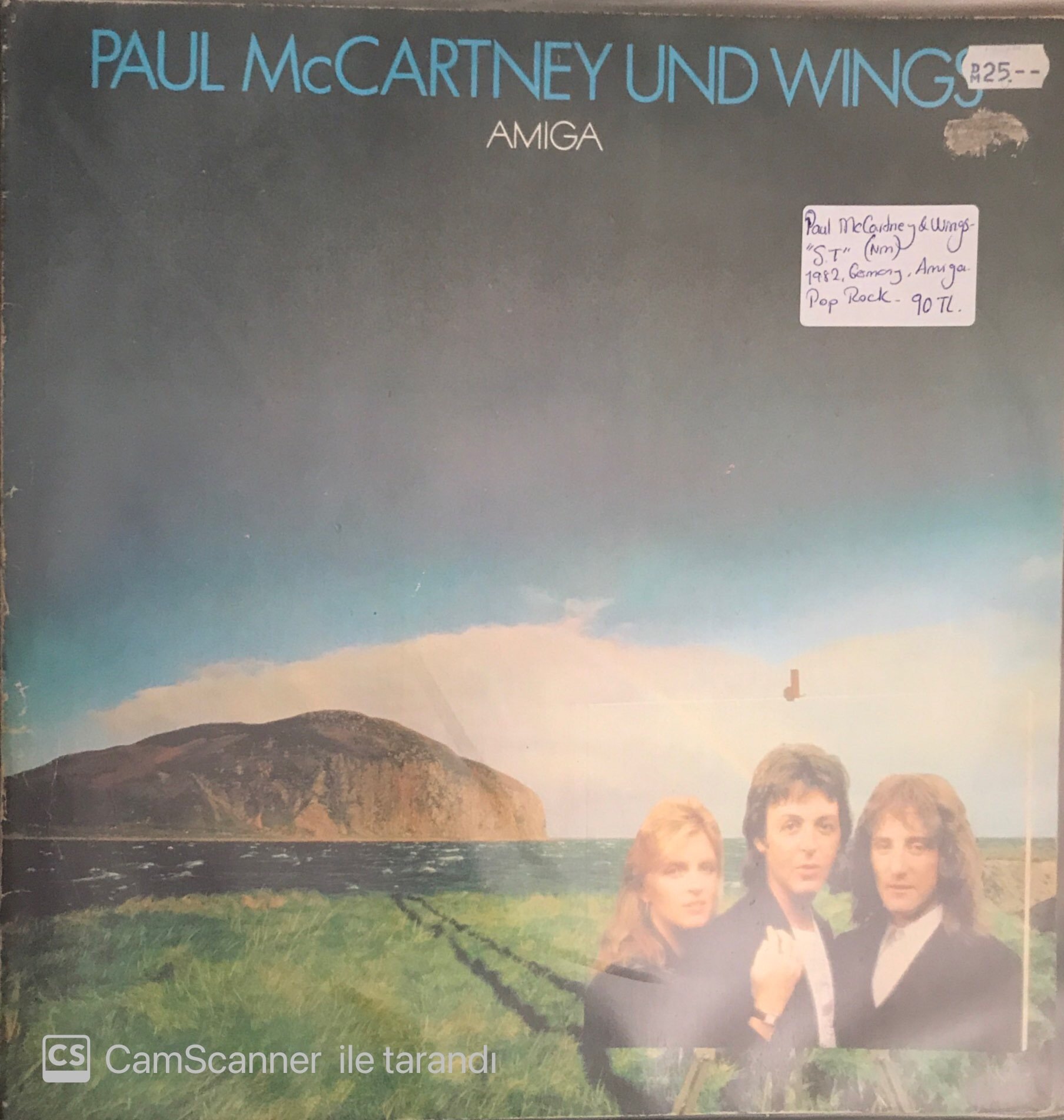 Paul McCartney And Wings Amiga LP
