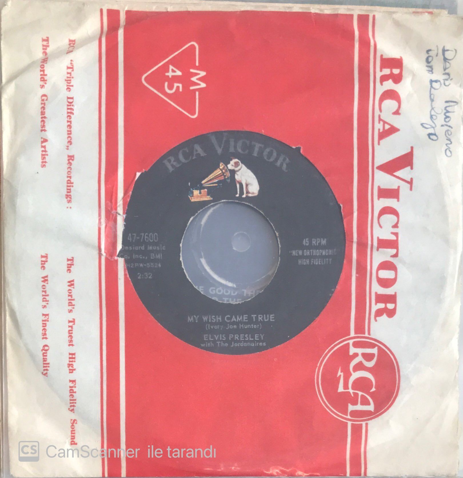 Elvis Presley - A Big Hunk O'Love 45lik