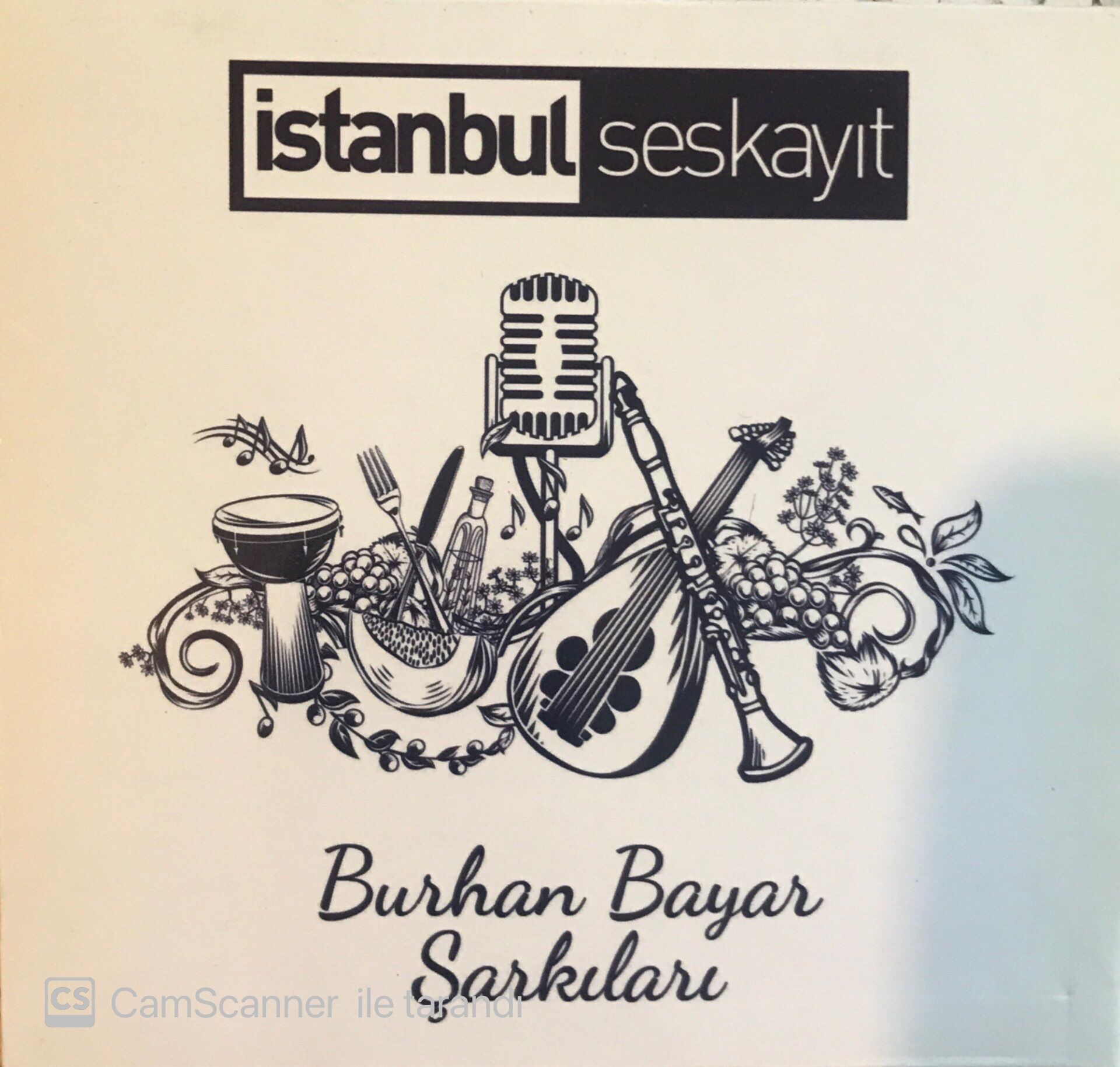 Burhan Bayar Şarkıları / İstanbul Ses Kayıt CD