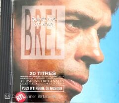 Brel Quinze Ans D'amour CD