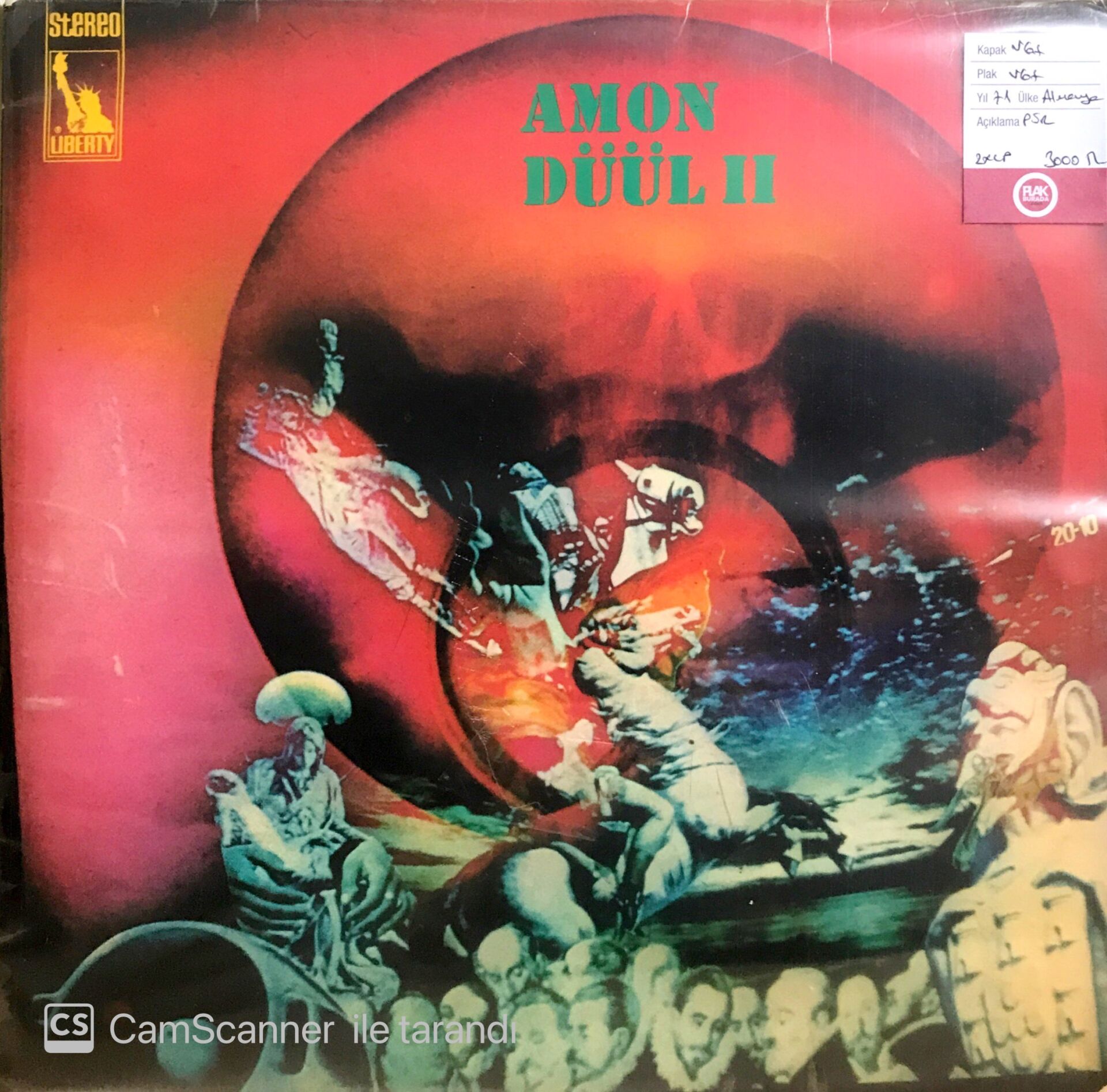 Amon Düül II Tanz Der Lemminge Double LP