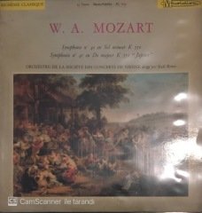 W.A. Mozart Symphonie No.40 Symphonie No.41 LP