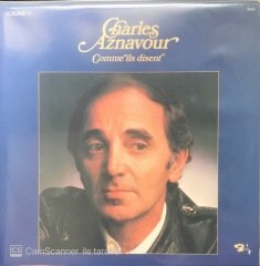 Charles Aznavour Comme Ils Disent LP
