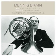 Wolfgang Amadeus Mozart - Dennis Brain and the Philharmonia Orchestra Conducted by Herbert von Karajan – Horn Concertos Nos. 1-4 LP