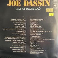 Joe Dassin Grands Succes Vol.3 Double LP