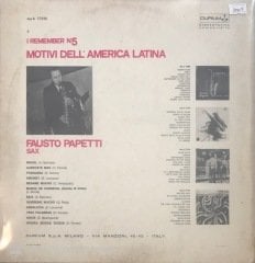 Fausto Papetti Sax Motivi Dell' America Latina LP