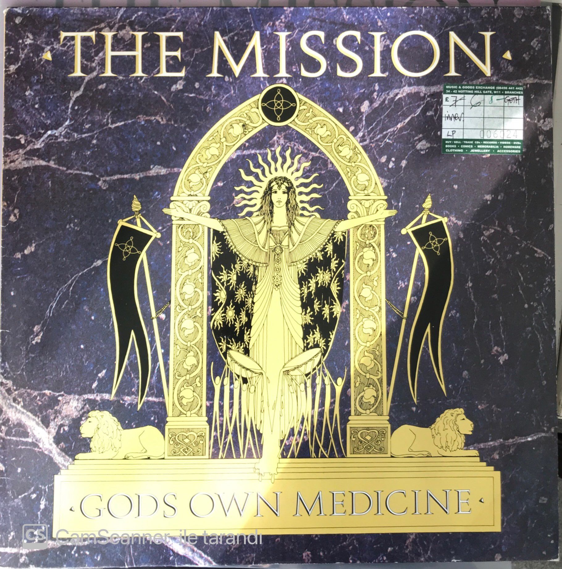 The Mission - Gods Own Medicıne LP
