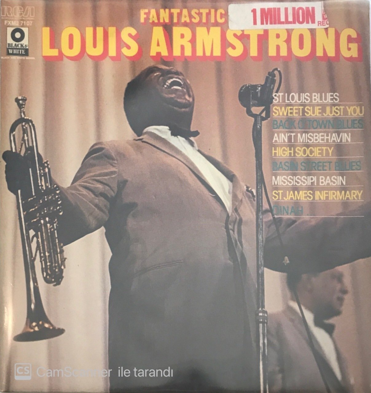 Louis Armstrong Fantastic Double LP