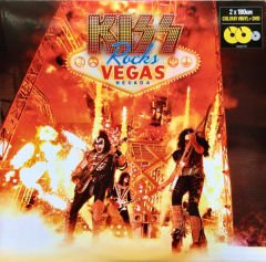 Kiss – Kiss Rocks Vegas Double LP (Renkli )