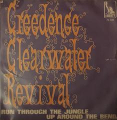 Creedence Clearwater Revival Run Through The Jungle 45lik