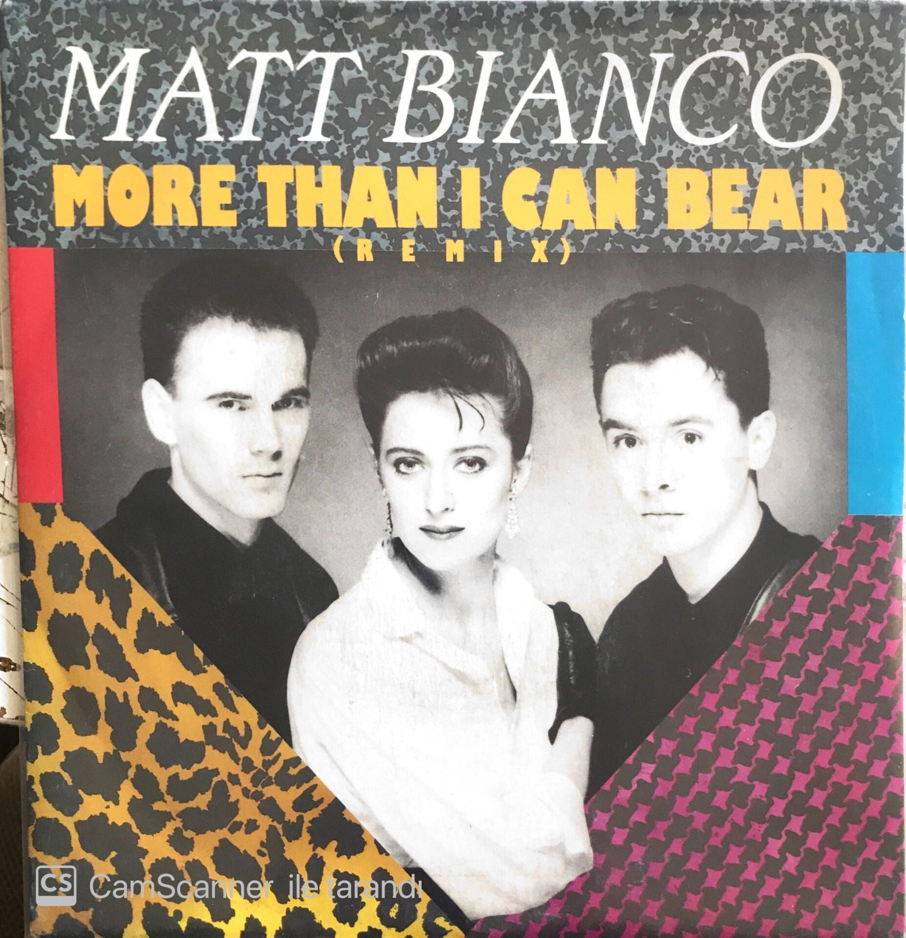 Matt Bianco - More Than I Can Bear/Matt's Mood - 45'lik