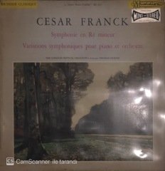 Cesar Franck Symphonie En Re Mineur LP