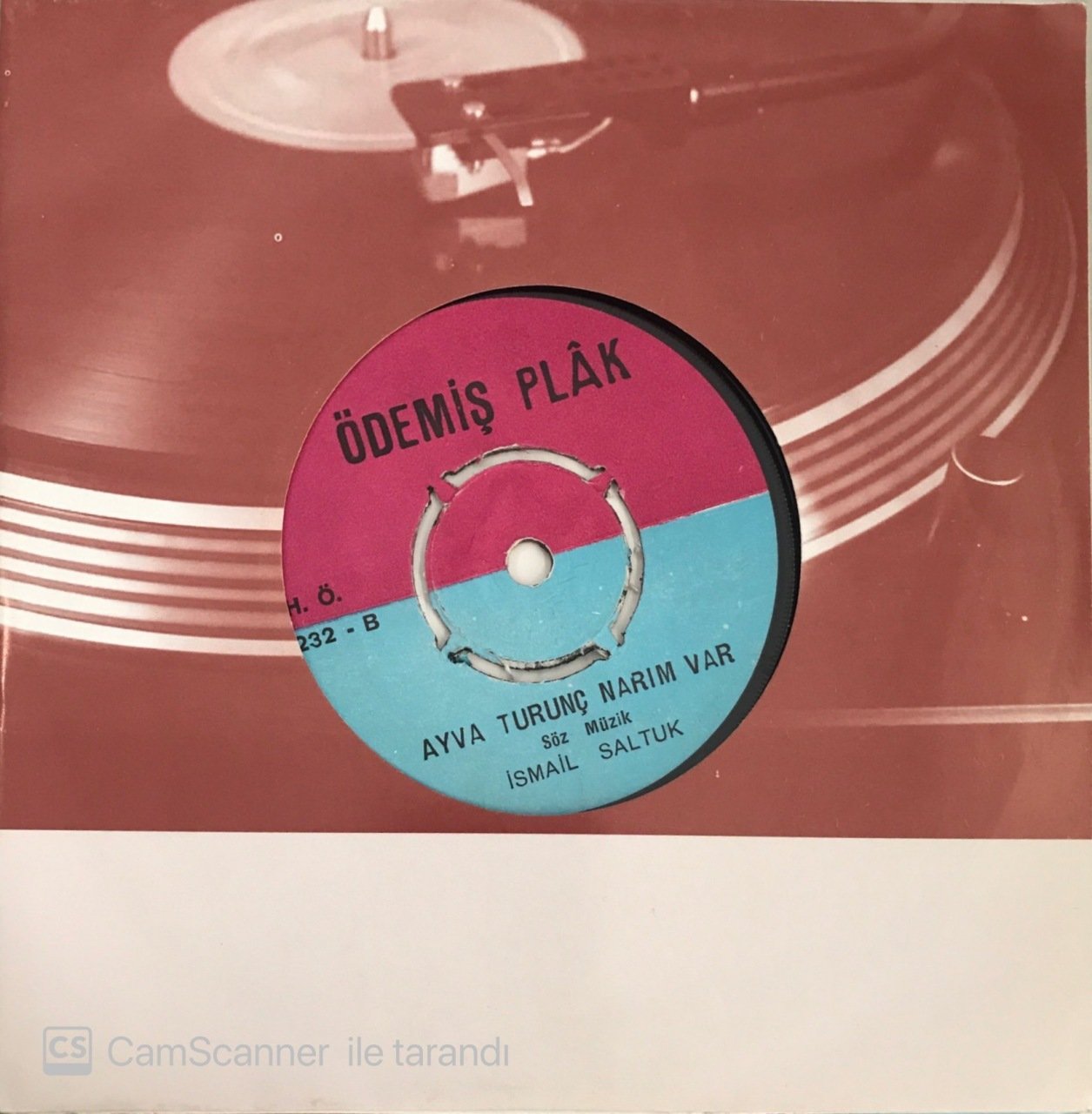 İsmail Saltuk Ayva Turunç Narım Var 45lik