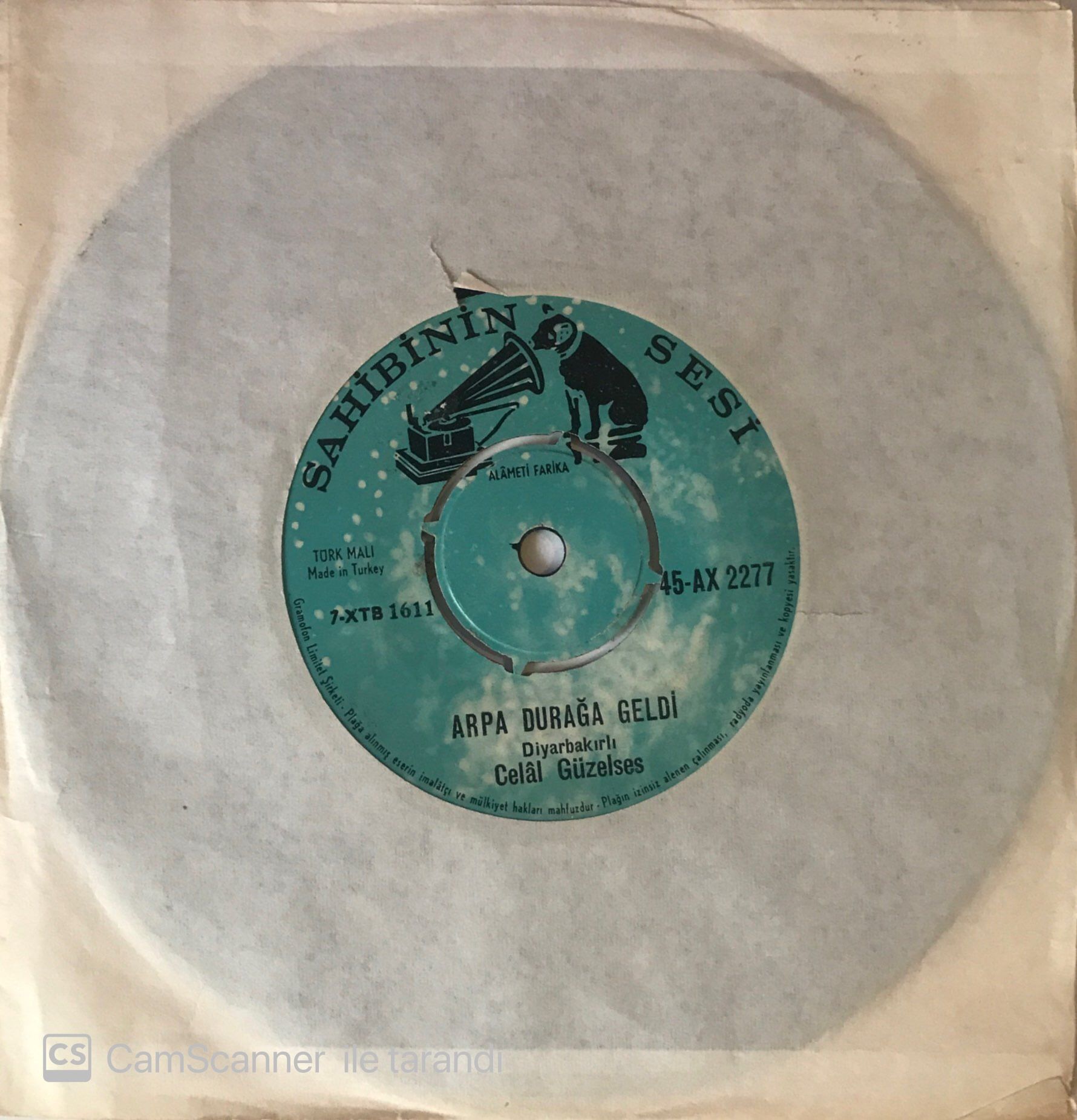 Celal Güzelses Arpa Durağa Geldi 45lik