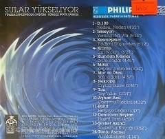 Sular Yükseliyor Yüksek Dinlenecek Ondört Türkçe Rock Şarkısı CD