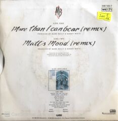 Matt Bianco - More Than I Can Bear/Matt's Mood - 45'lik