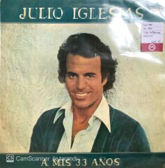Julio Iglesias / A Mis 33 Anos LP