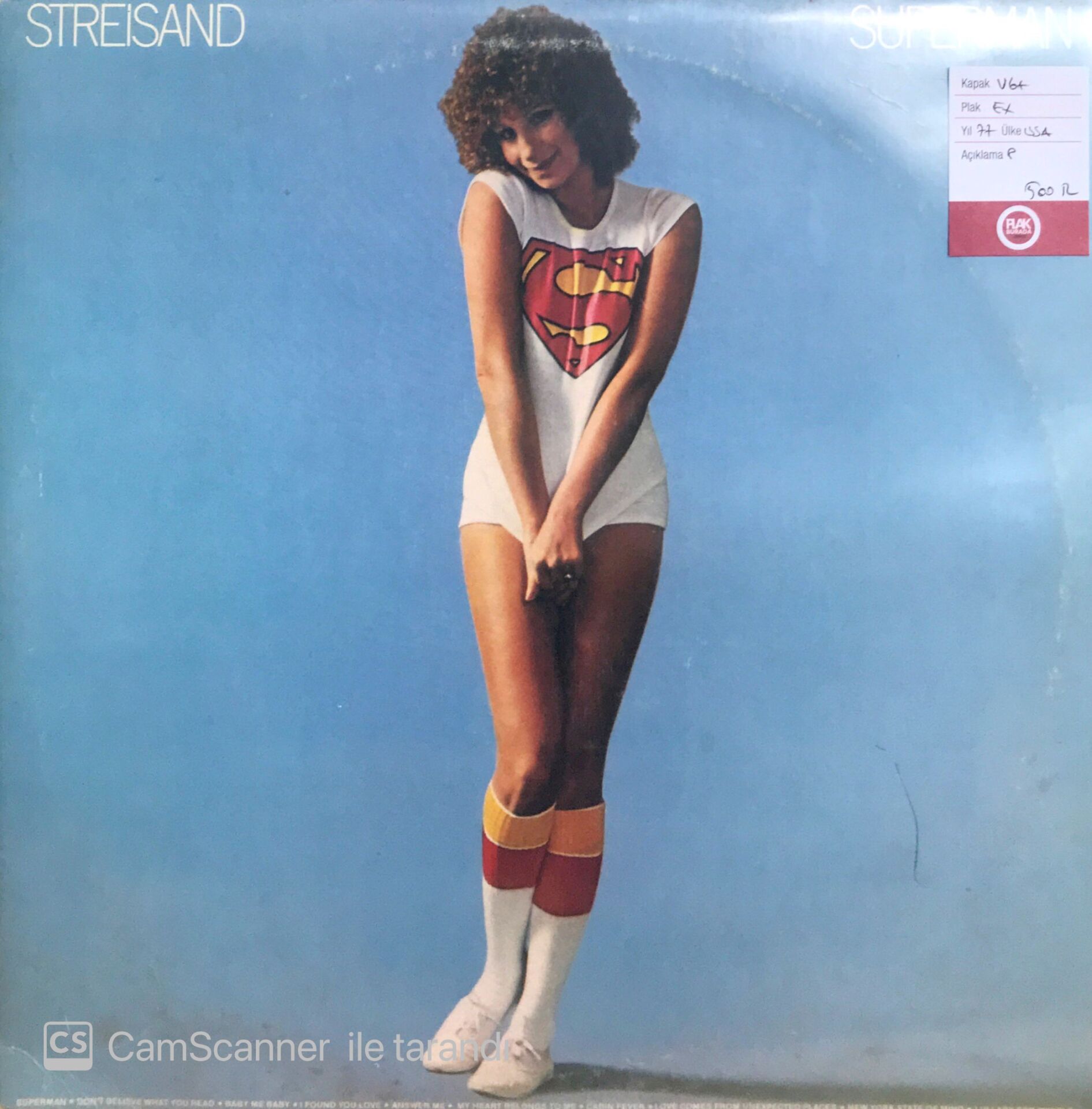 Barbra Streisand - Streisand Superman LP