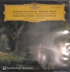Robert Schumann Konzert Für Klavier Und Orchester A-Moll Op.54 Edvard Grieg LP