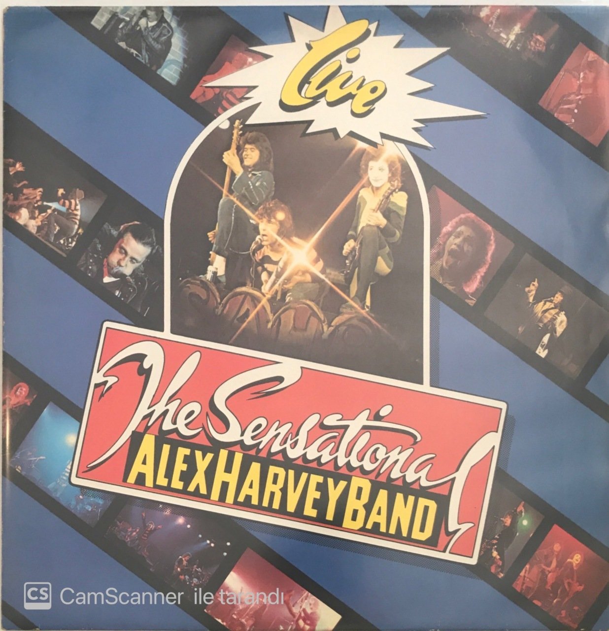 The Sensational Alex Harvey Band Live LP