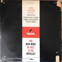 John Coltrane Quartet Ballads LP