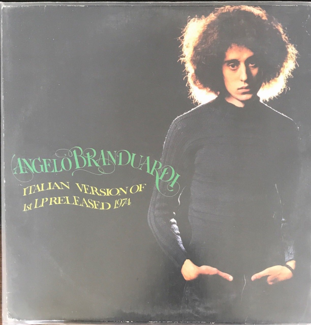Angelo Branduardi Italian Version Of 1st LP Released 1974 LP