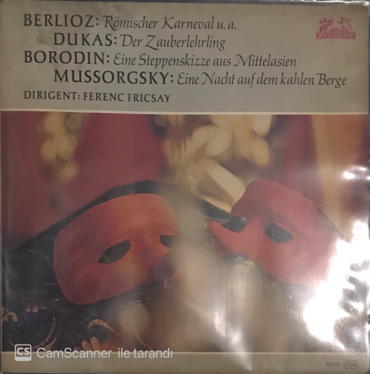 Berlioz Römischer Karneval Dukas - Borodin - Mussorgsky LP