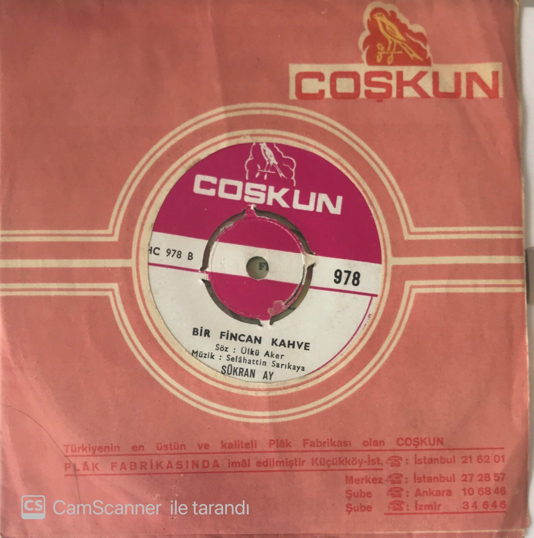 Şükran Ay Kanbur Felek 45lik