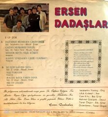 Ersen Dadaşlar Hatamızı Bilmeden Çekiyoruz LP