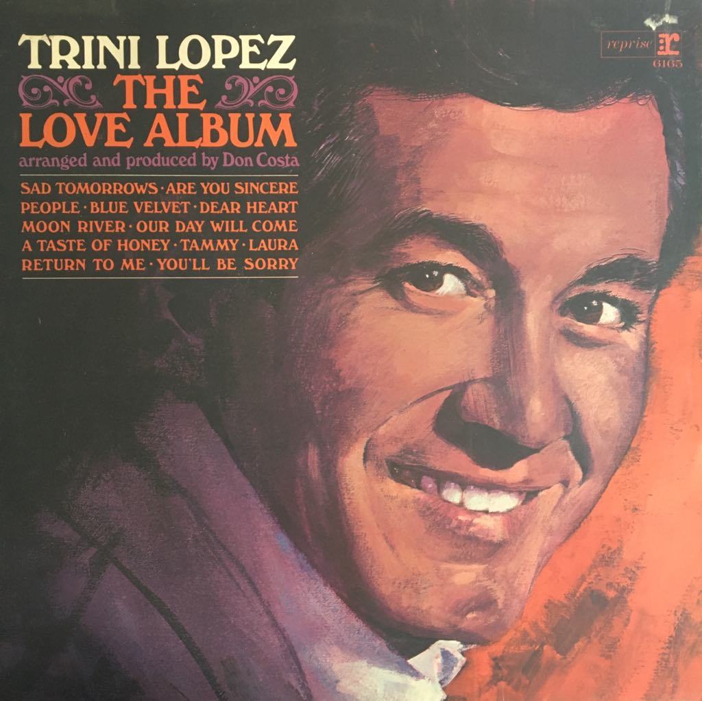 Trini Lopez The Love Album LP