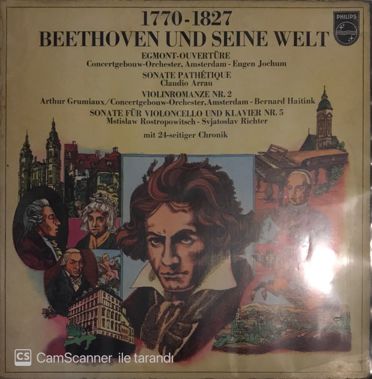 1770-1827 Beethoven Und Seine Welt LP
