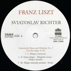 Sviatoslav Richter - Franz Liszt, London Symphony Orchestra, Kirill Kondrashin* – Piano Concertos Nos. 1 & 2 LP