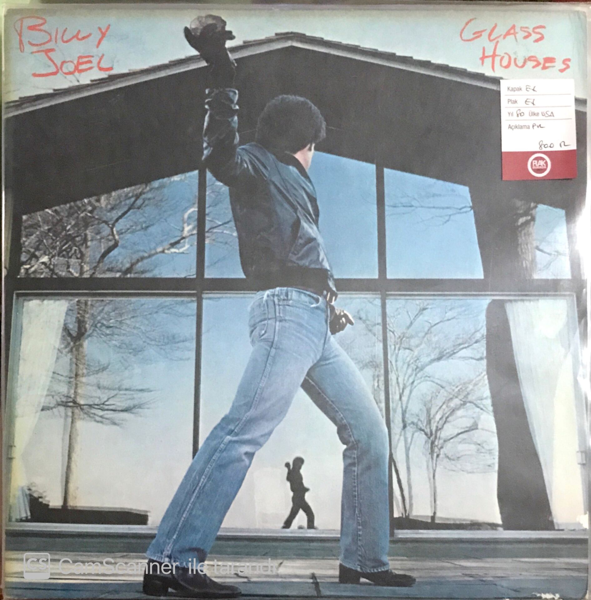 Billy Joel Glass Houses LP