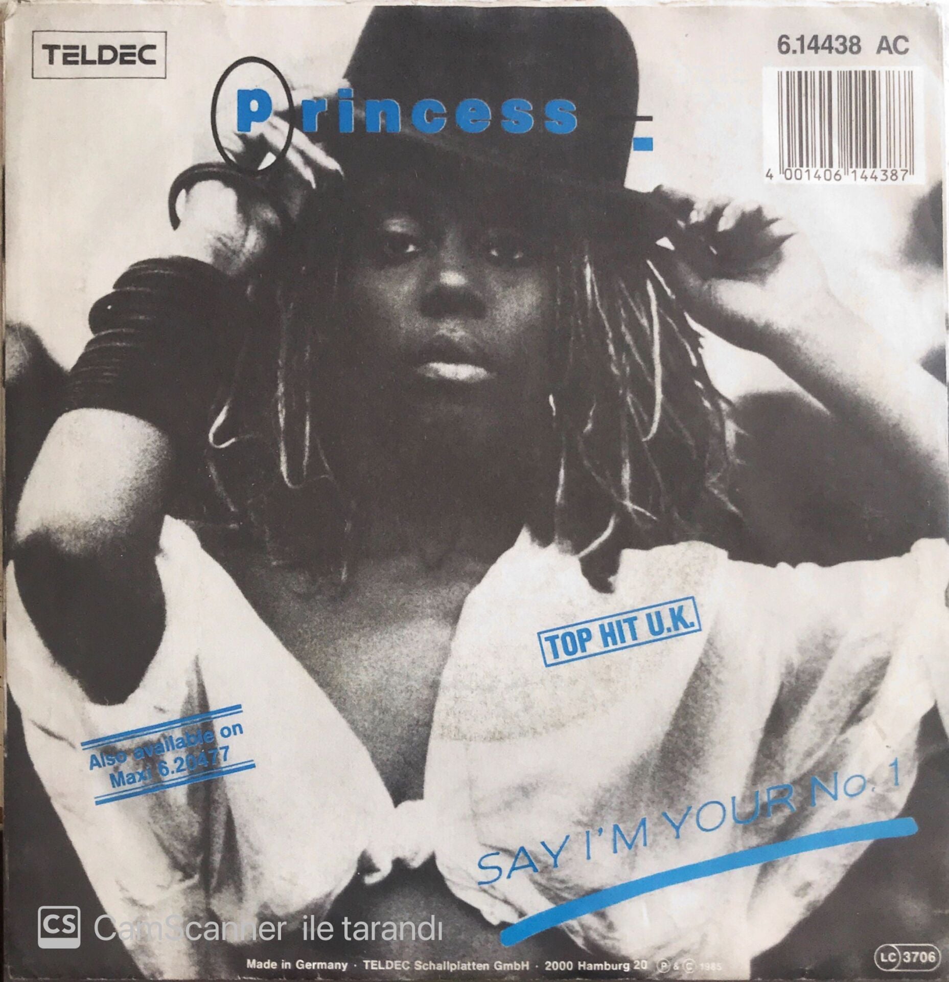 Princess - Say I'm Your No. 1 - 45'lik