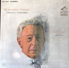 Rubinstein / Chopin 8 Polonaises 4 Impromptus Double Box LP