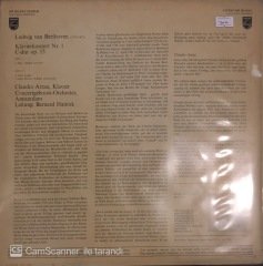 Beethoven Klavierkonzert Nr.1 Claudio Arrau LP