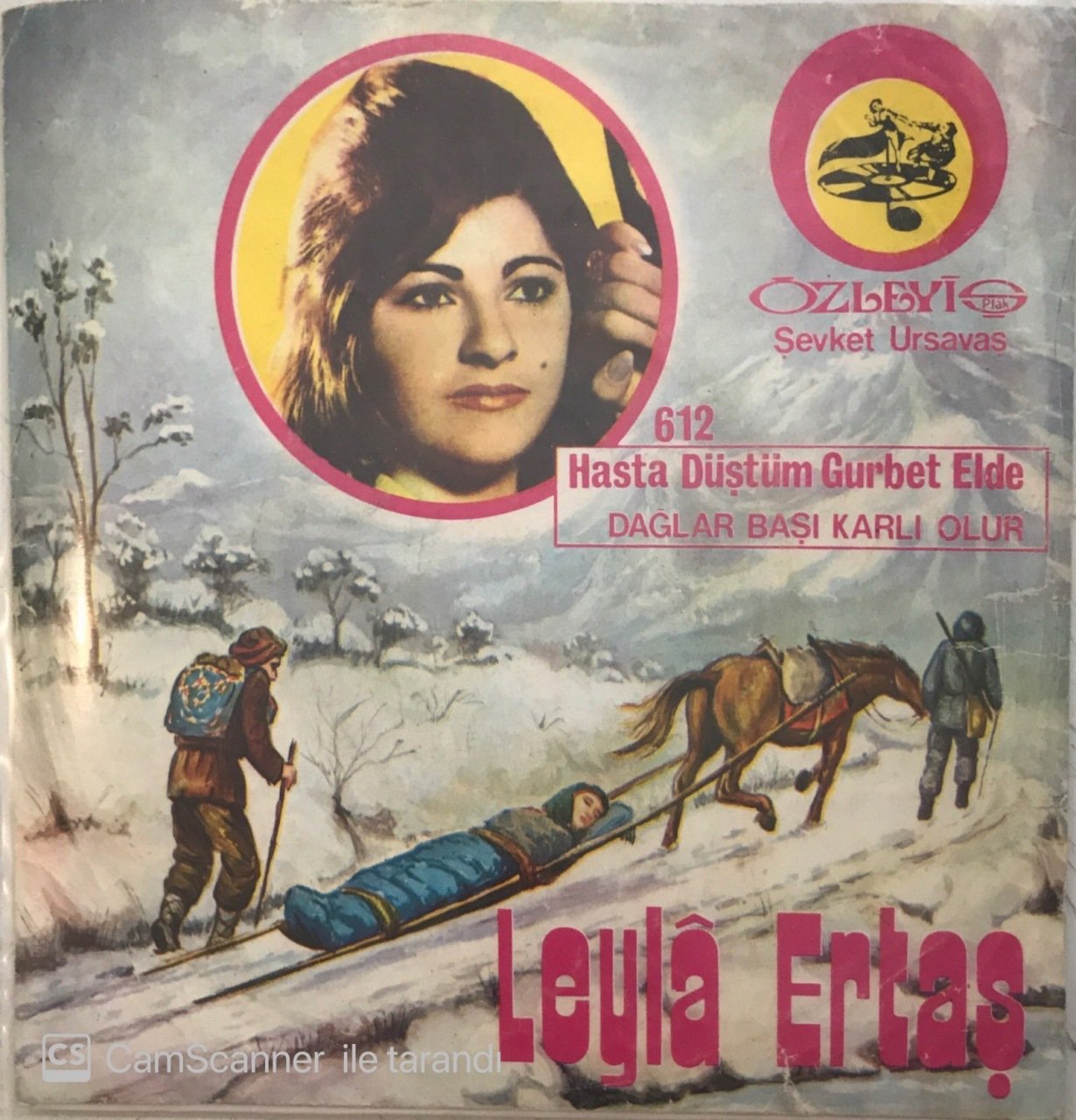 Leyla Ertaş Dağlar Başı Karlı Olur 45lik
