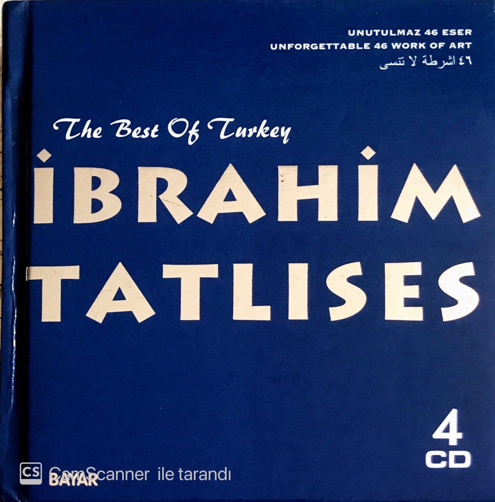 The Best Of Turkey - İbrahim Tatlıses - 4 CD
