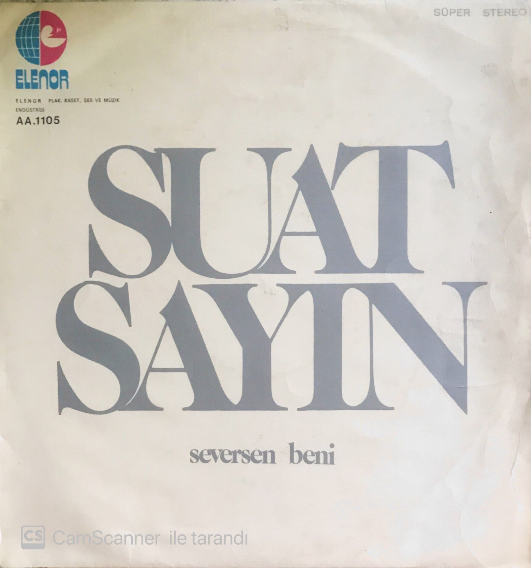 Suat Sayın - Seversen Beni - LP